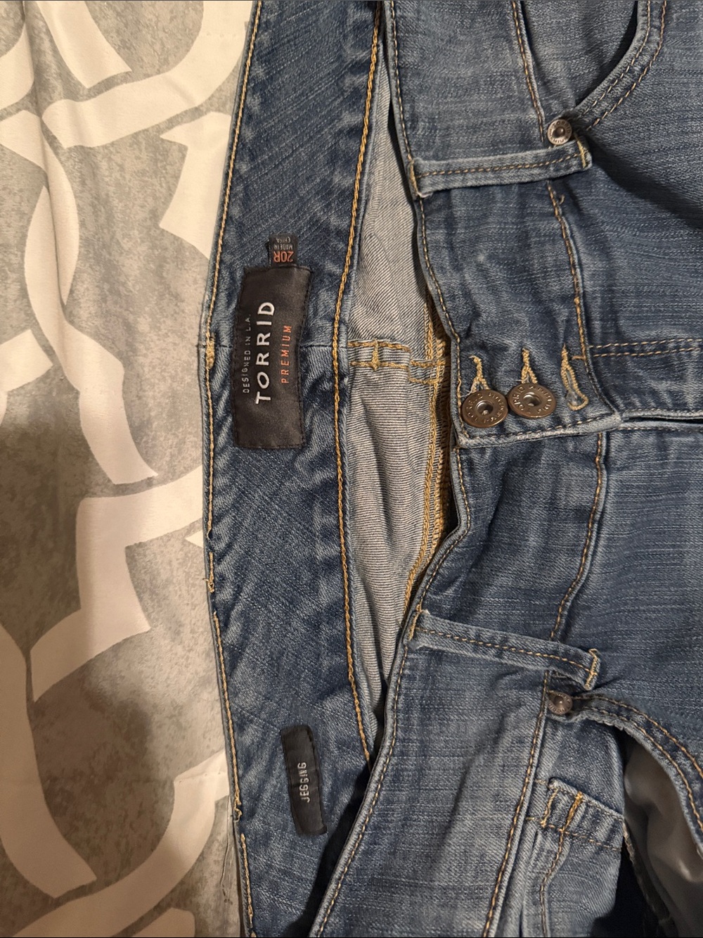 torrid Light Blue Denim Jeggings